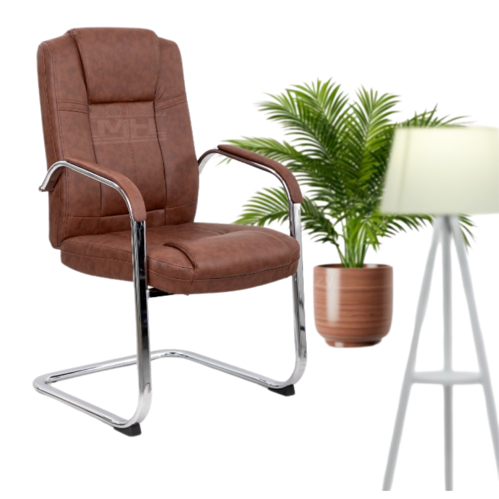 Furalux MH‑7090V Executive Visitor Chair – Premium Office Guest Chair