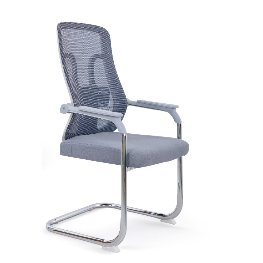 Furalux ErgoVisitor Pro Mesh Guest Chair FR‑7732 grey