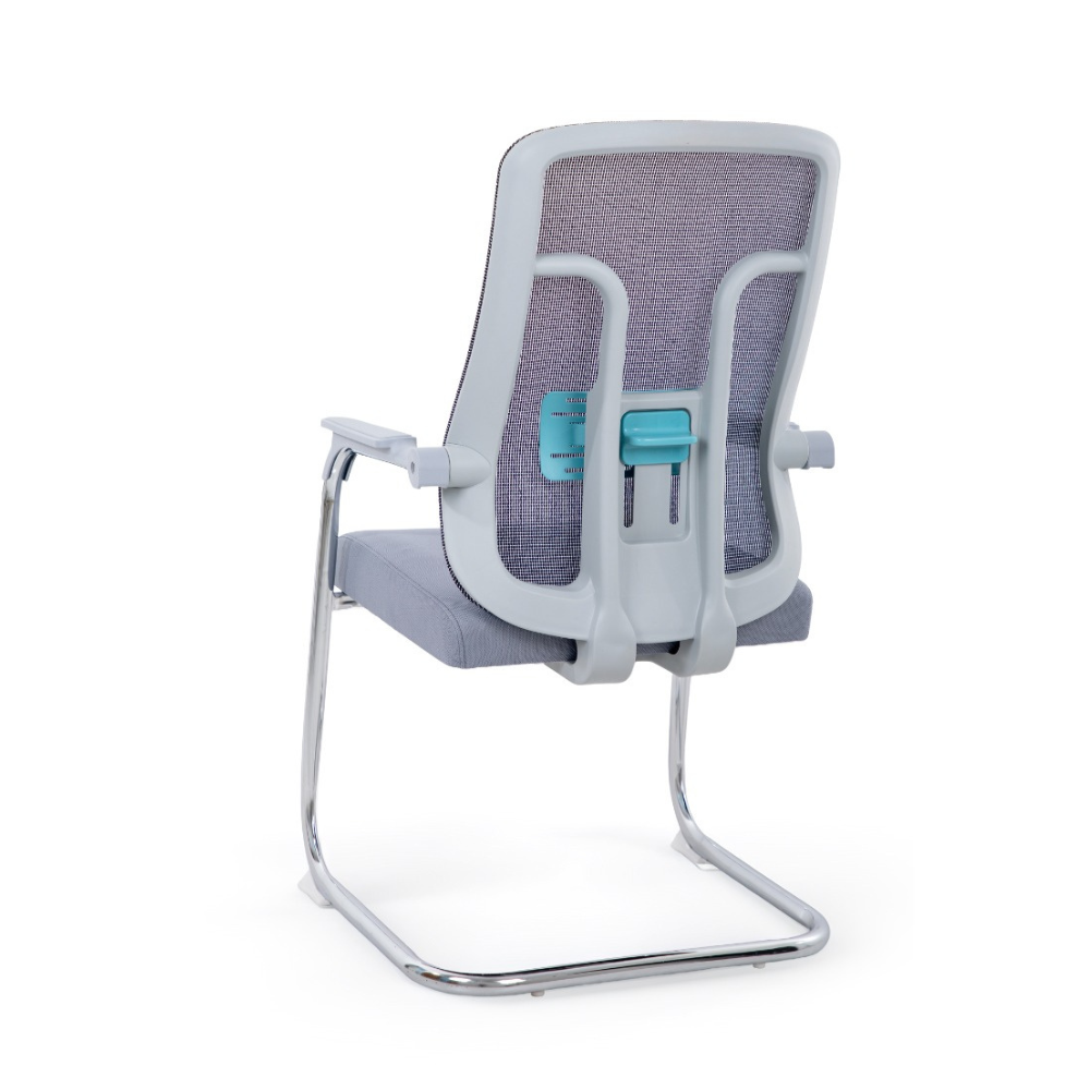 Furalux ErgoVisitor Pro Mesh Guest Chair FR‑7732 grey