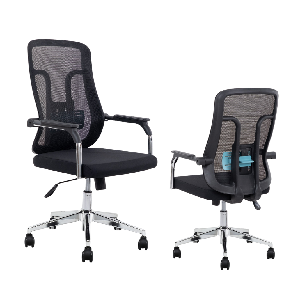 Furalux ErgoMesh Pro FR‑7731 black Ergonomic Office Chair