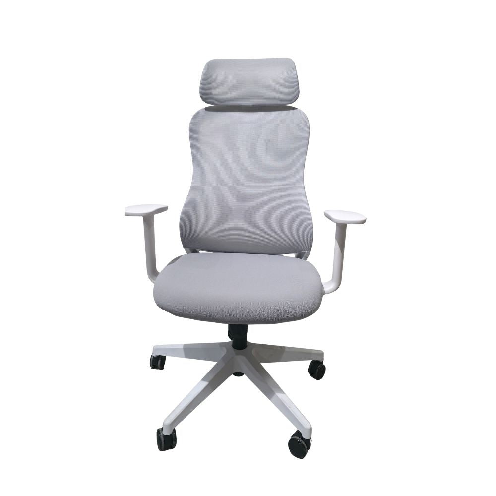 Furalux Aero Mesh Ergonomic Office Chair UAE – Breathable Mesh Back with Headrest, Lumbar Support, Adjustable Height & Rocking, Modern Design for Dubai Home Office & Long Hours
