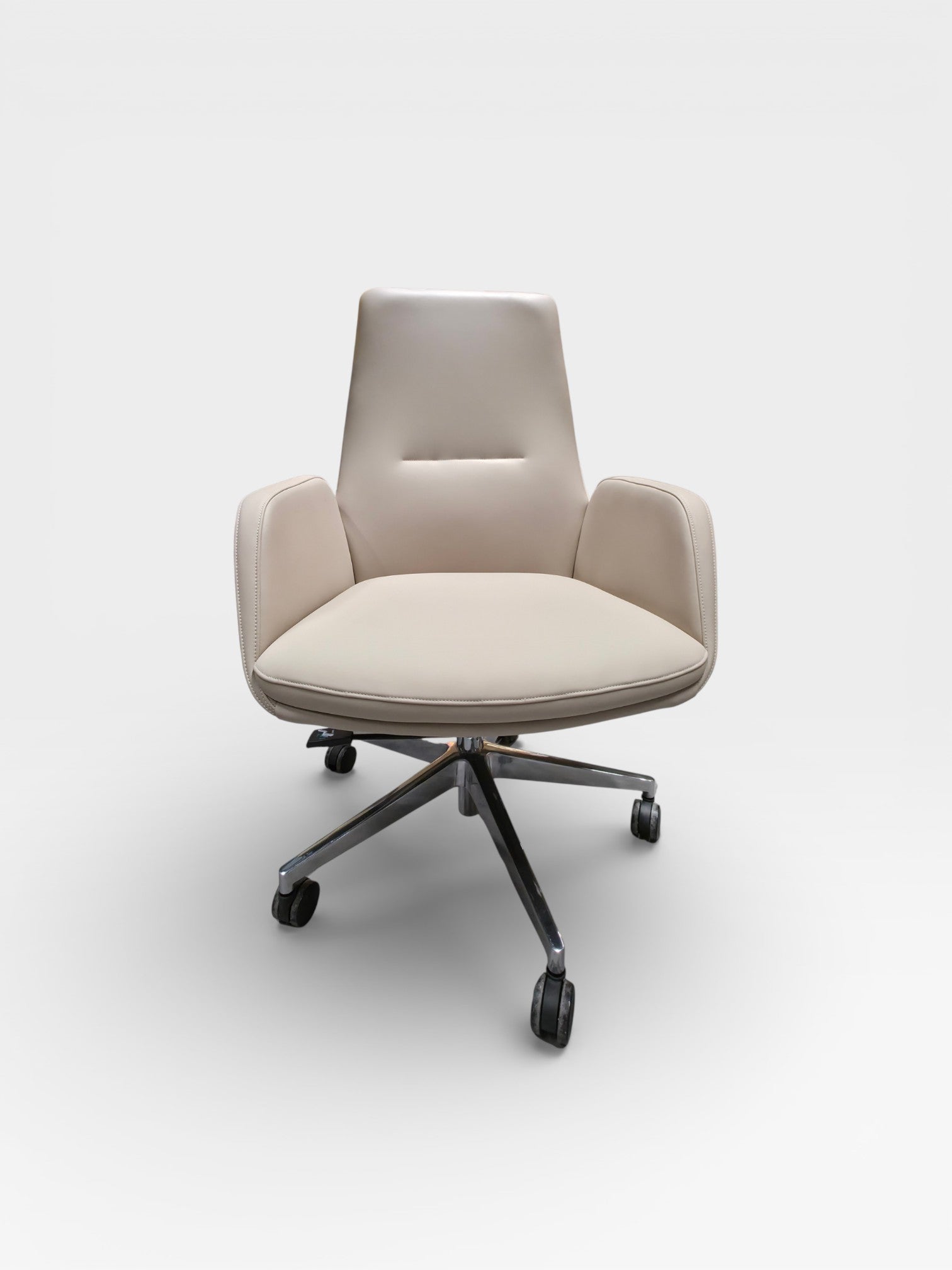Furalux GA83M Mid Back Executive Office Chair – Eco Leather Swivel Chair