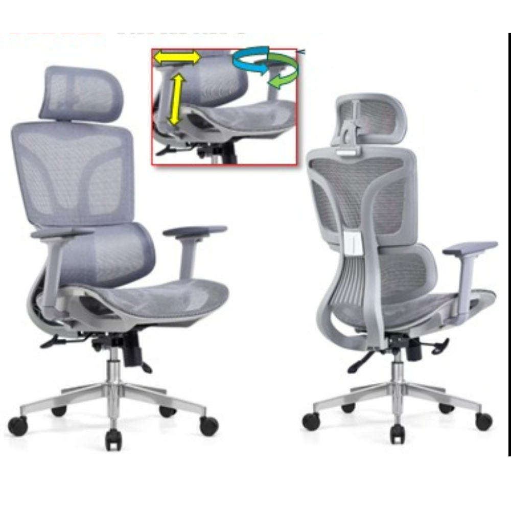 Furalux FR A‑217 Ergonomic Mesh Office Chair (4D Armrests)