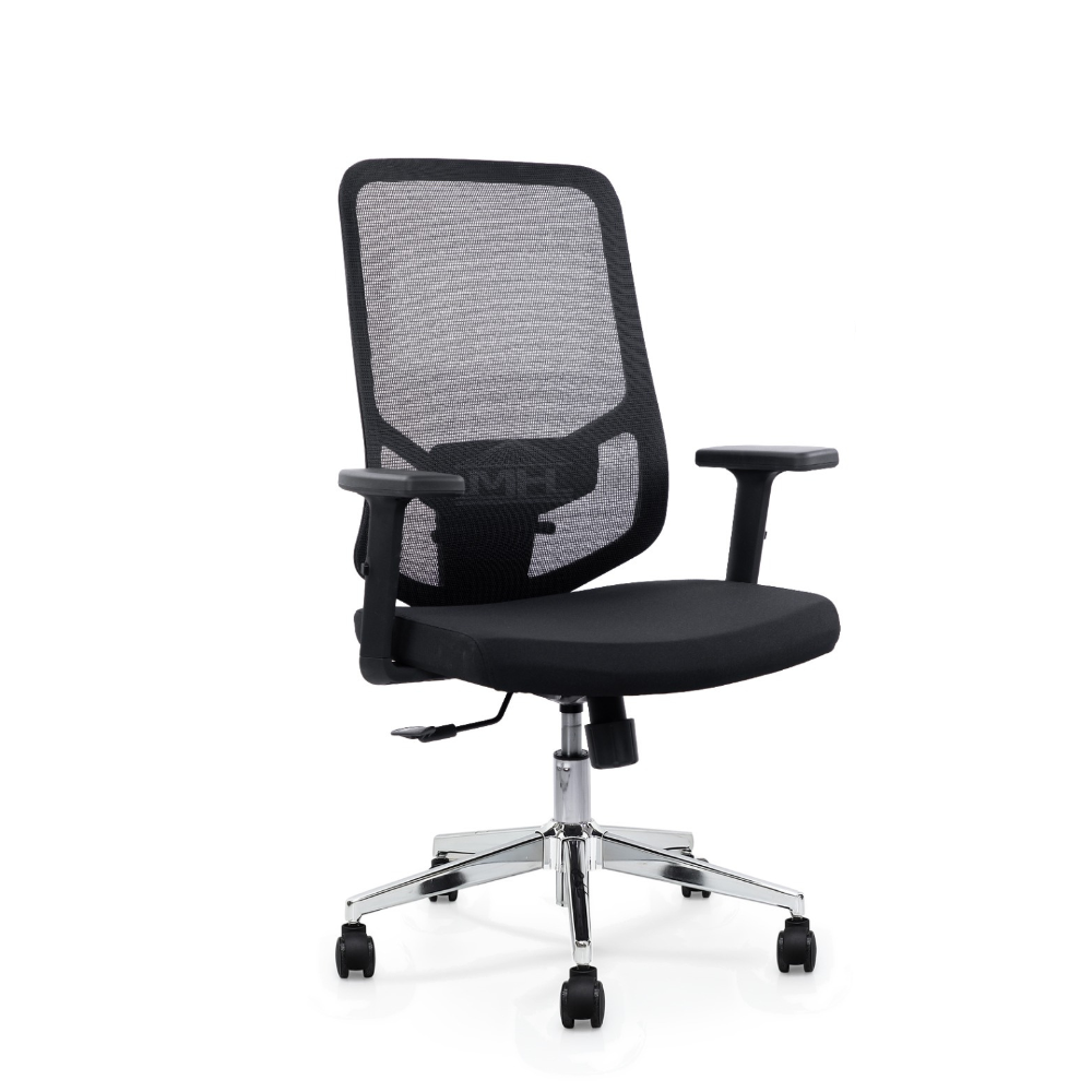 Furalux FR‑3001 Ergonomic Mesh Office Chair Black
