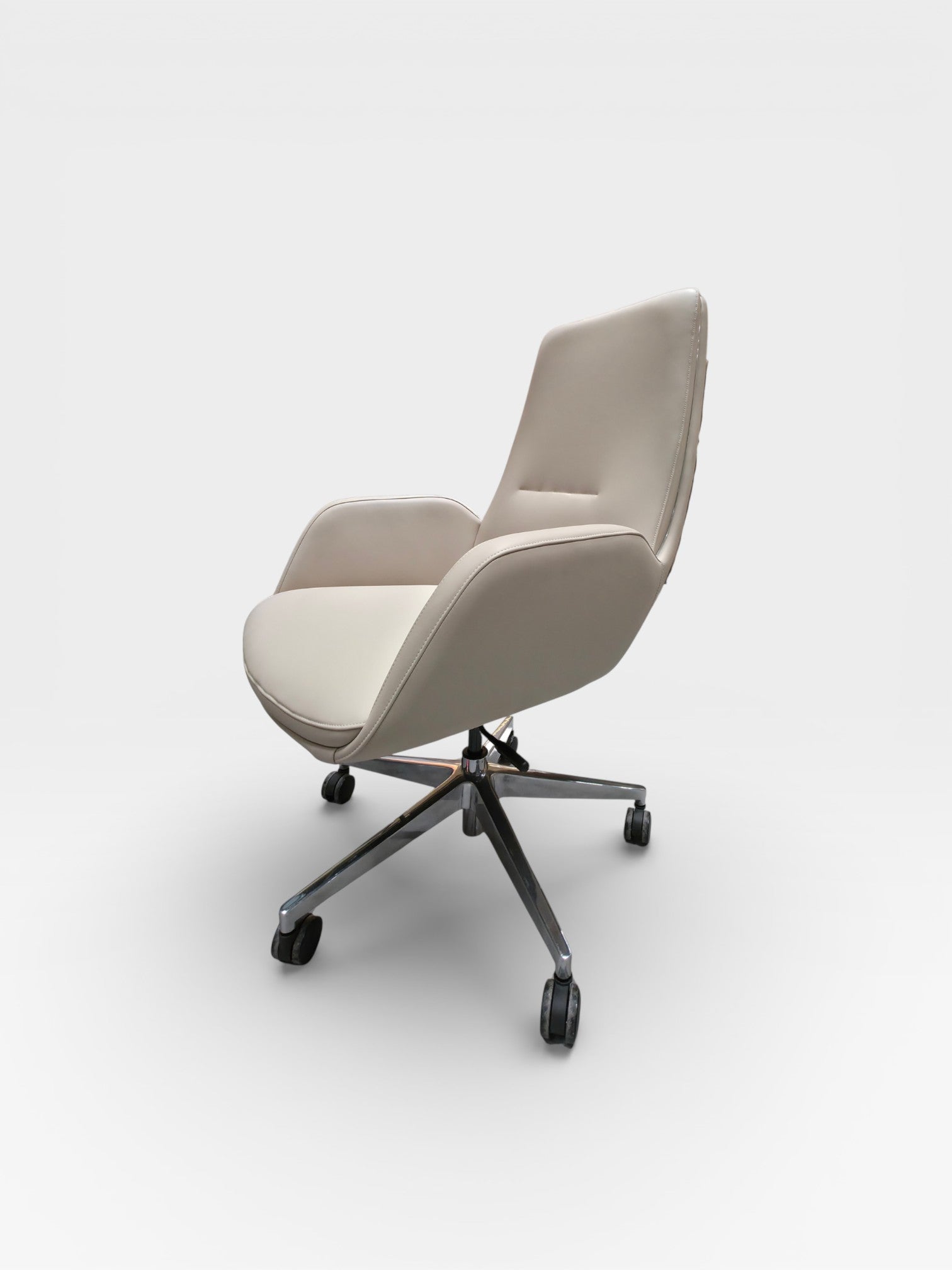Furalux GA83M Mid Back Executive Office Chair – Eco Leather Swivel Chair