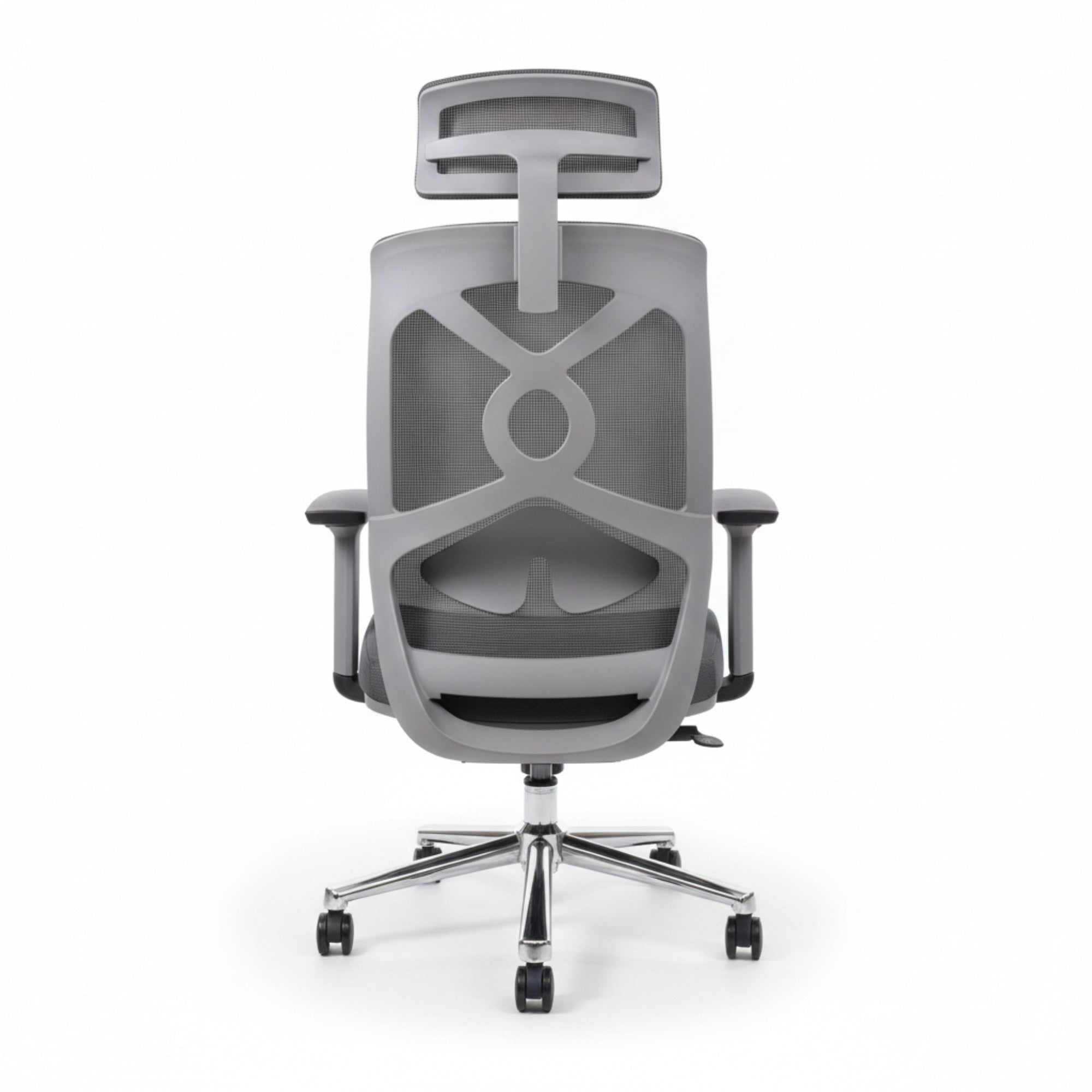 Furalux MAF‑2259 Ergonomic Mesh Office Chair with Headrest & Lumbar Support