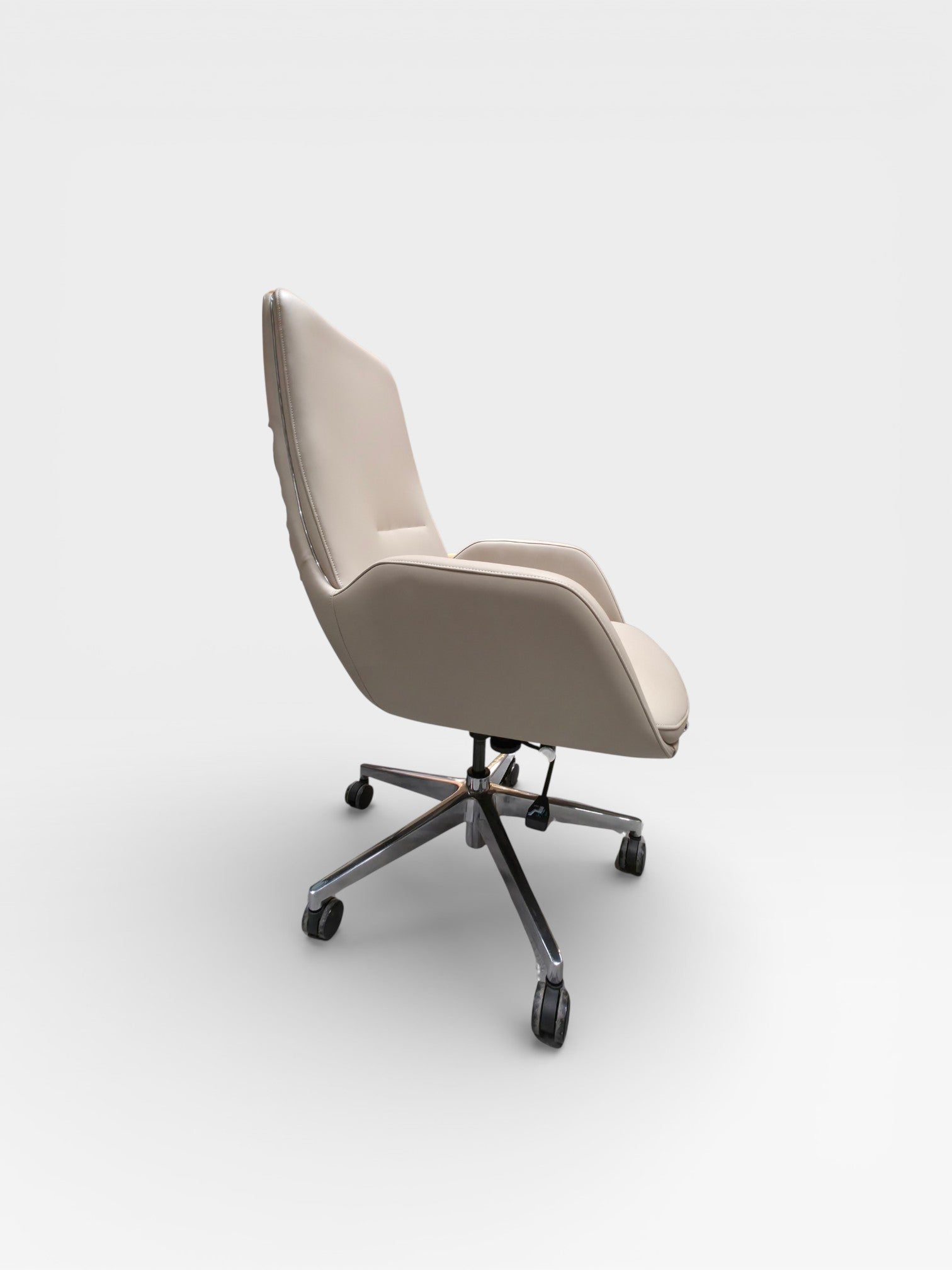 Furalux GA83M Mid Back Executive Office Chair – Eco Leather Swivel Chair