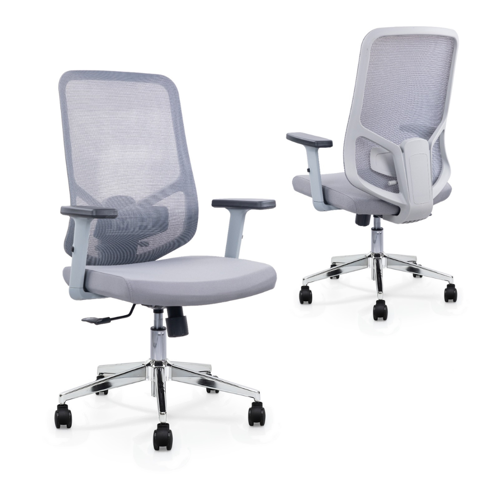Furalux FR‑3001 Ergonomic Mesh Office Chair Grey