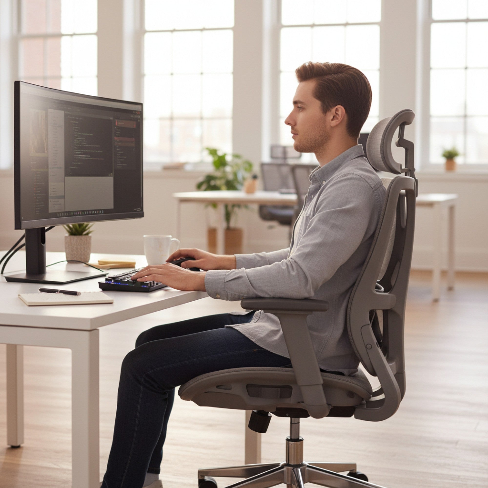 Furalux Ergo Mesh MH 778 Office Chair
