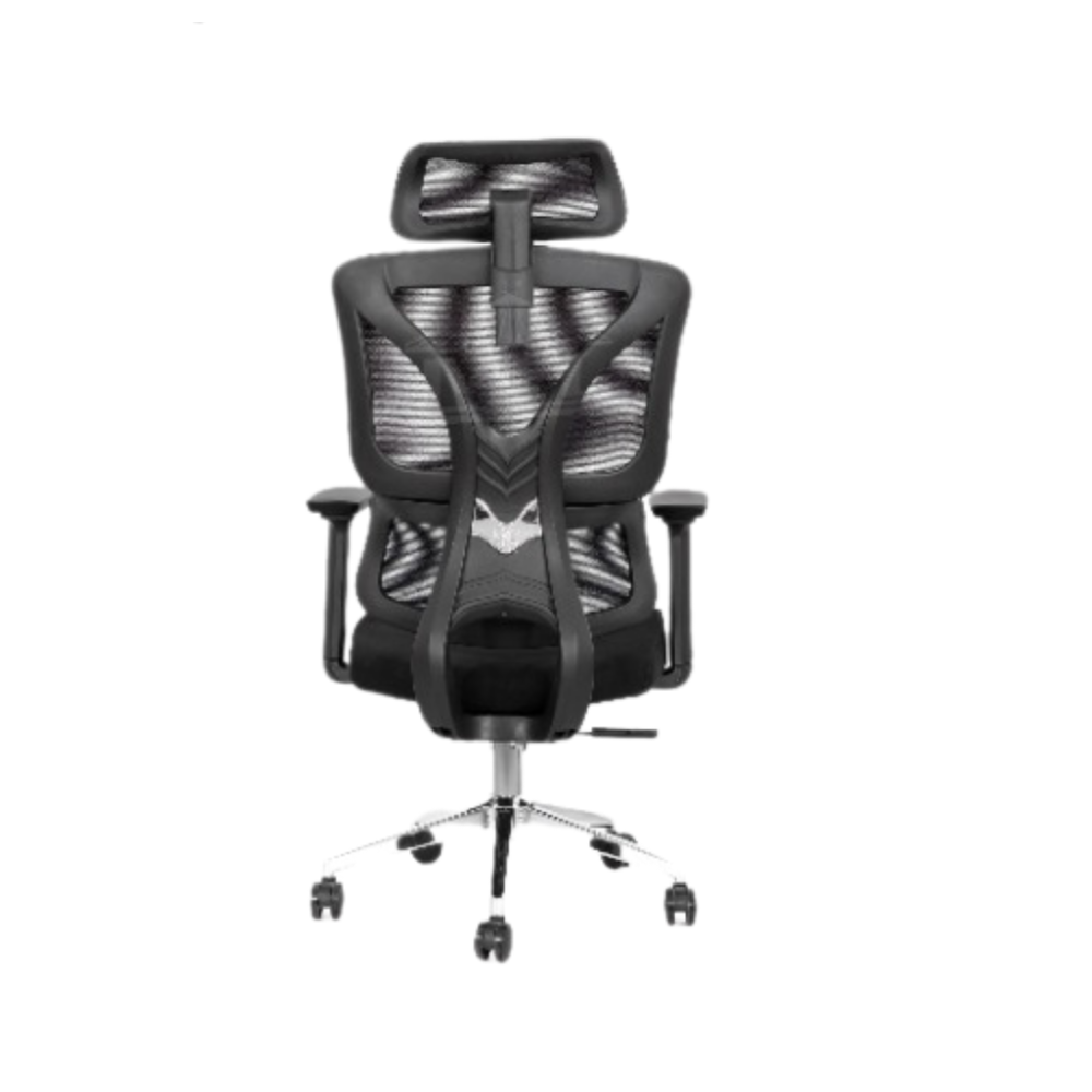 Furalux MH‑774‑BF Ergonomic Mesh Office Chair with Headrest and Lumbar Support