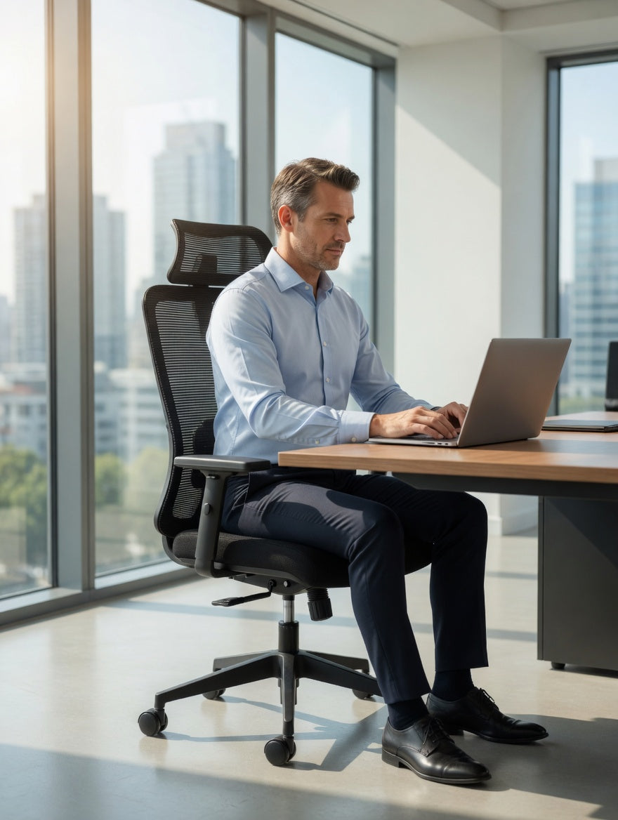Furalux Model 0235 Ergonomic Mesh Office Chair