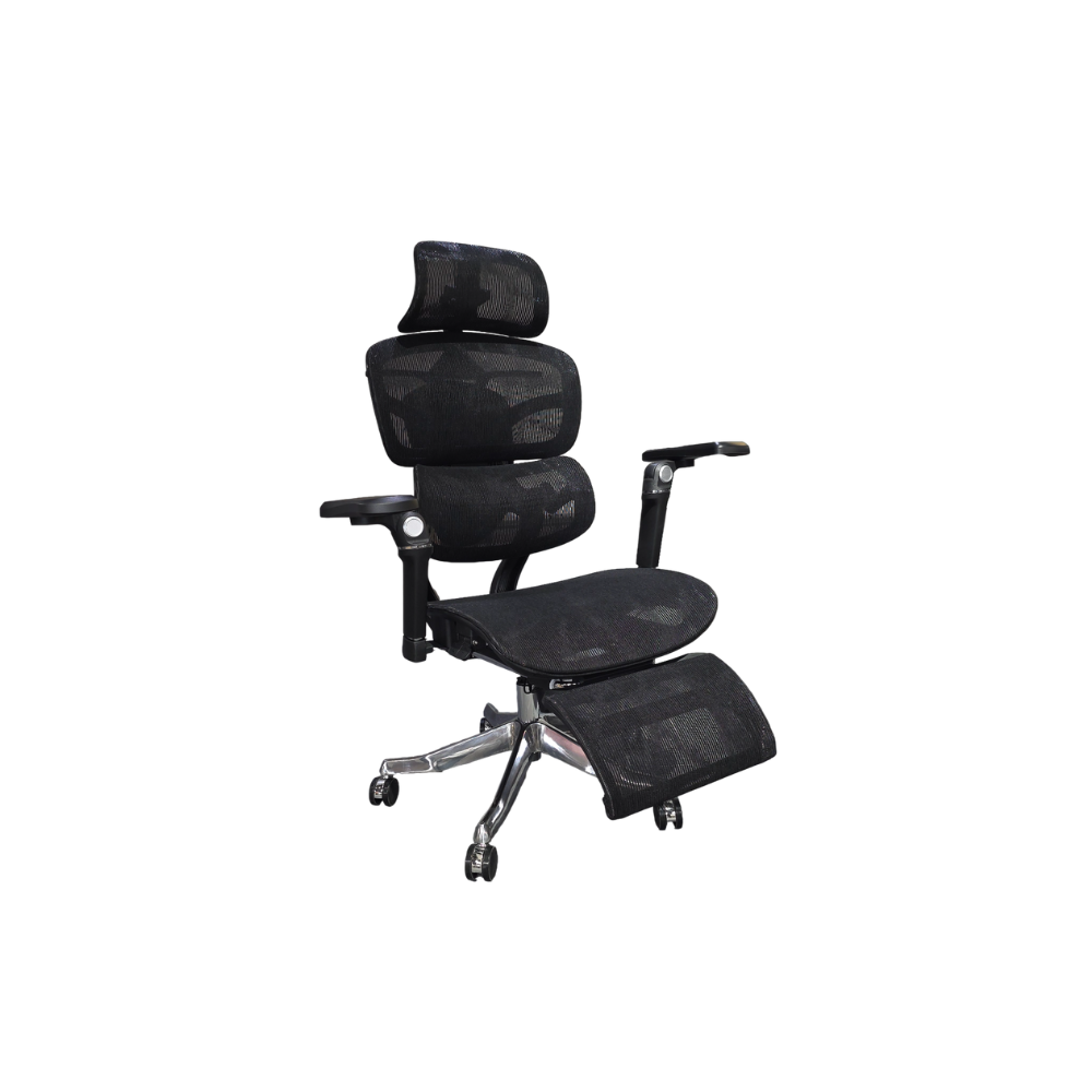 FURA ERGO PRO MAX- Premium Ergonomic Office Chair with Footrest (Up to 150 kg) 092GW