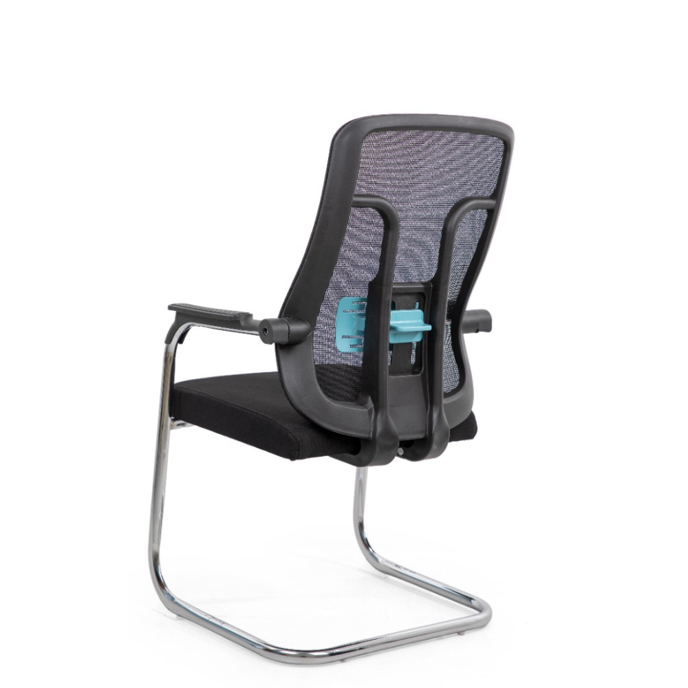 Furalux ErgoVisitor Pro Mesh Guest Chair FR‑7732 grey