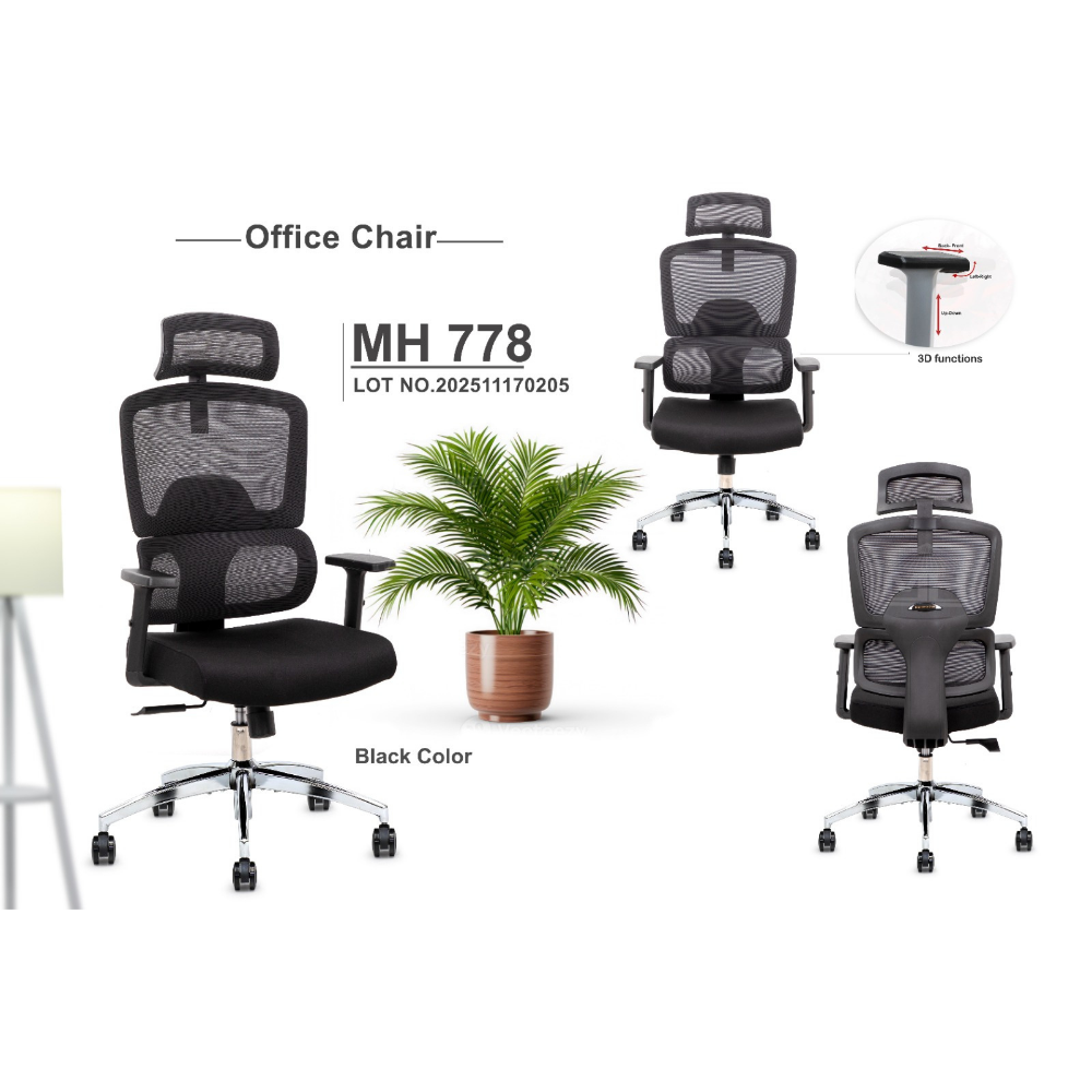 Furalux Ergo Mesh MH 778 Office Chair