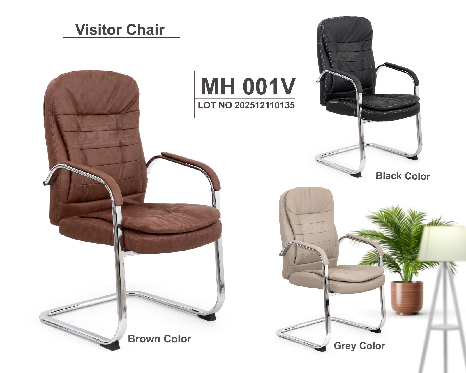 Furalux Aero Comfort MH‑001V Executive Visitor Chair