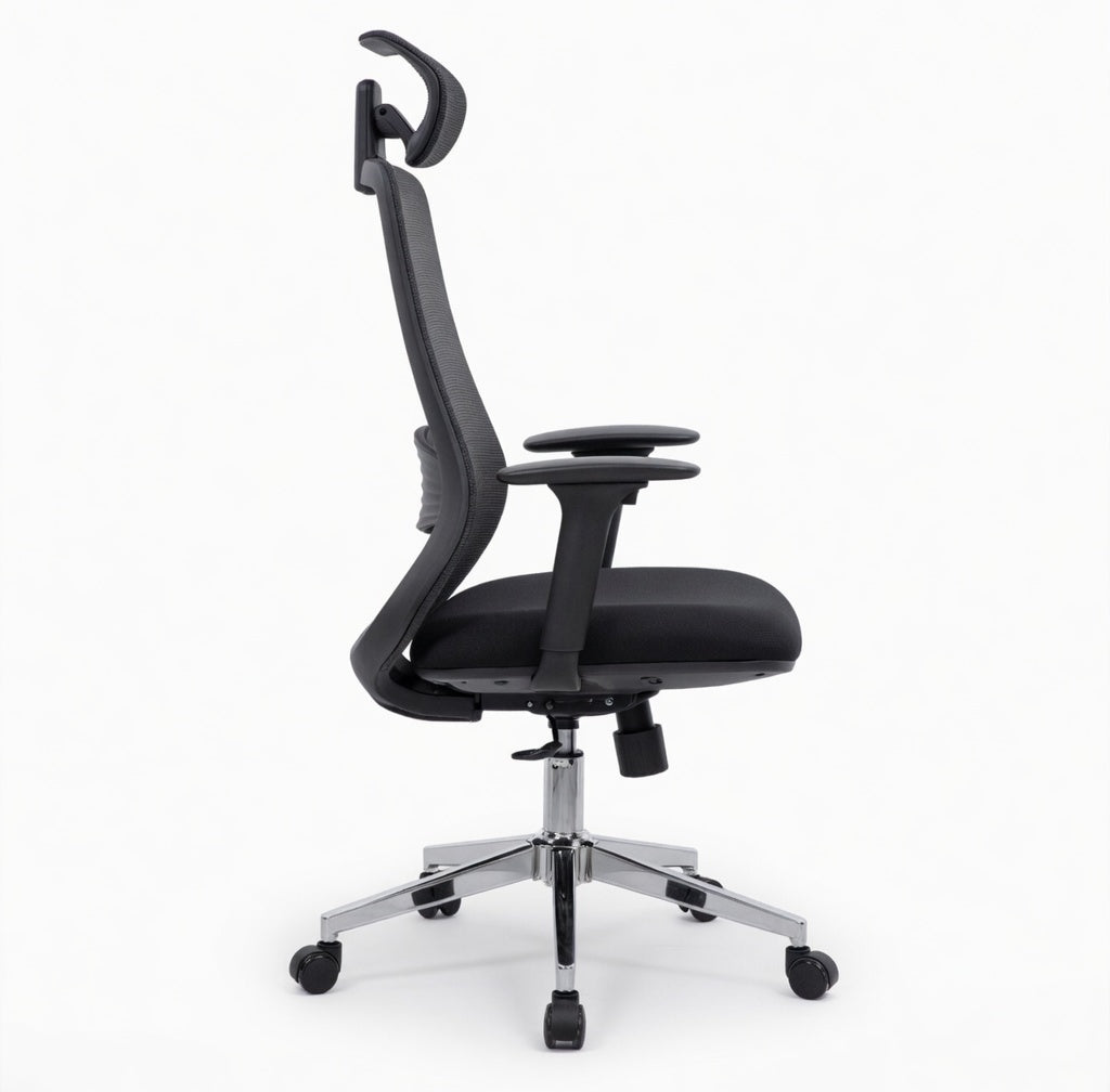 Furalux FR 2256 Ergonomic Mesh Office Chair with Headrest
