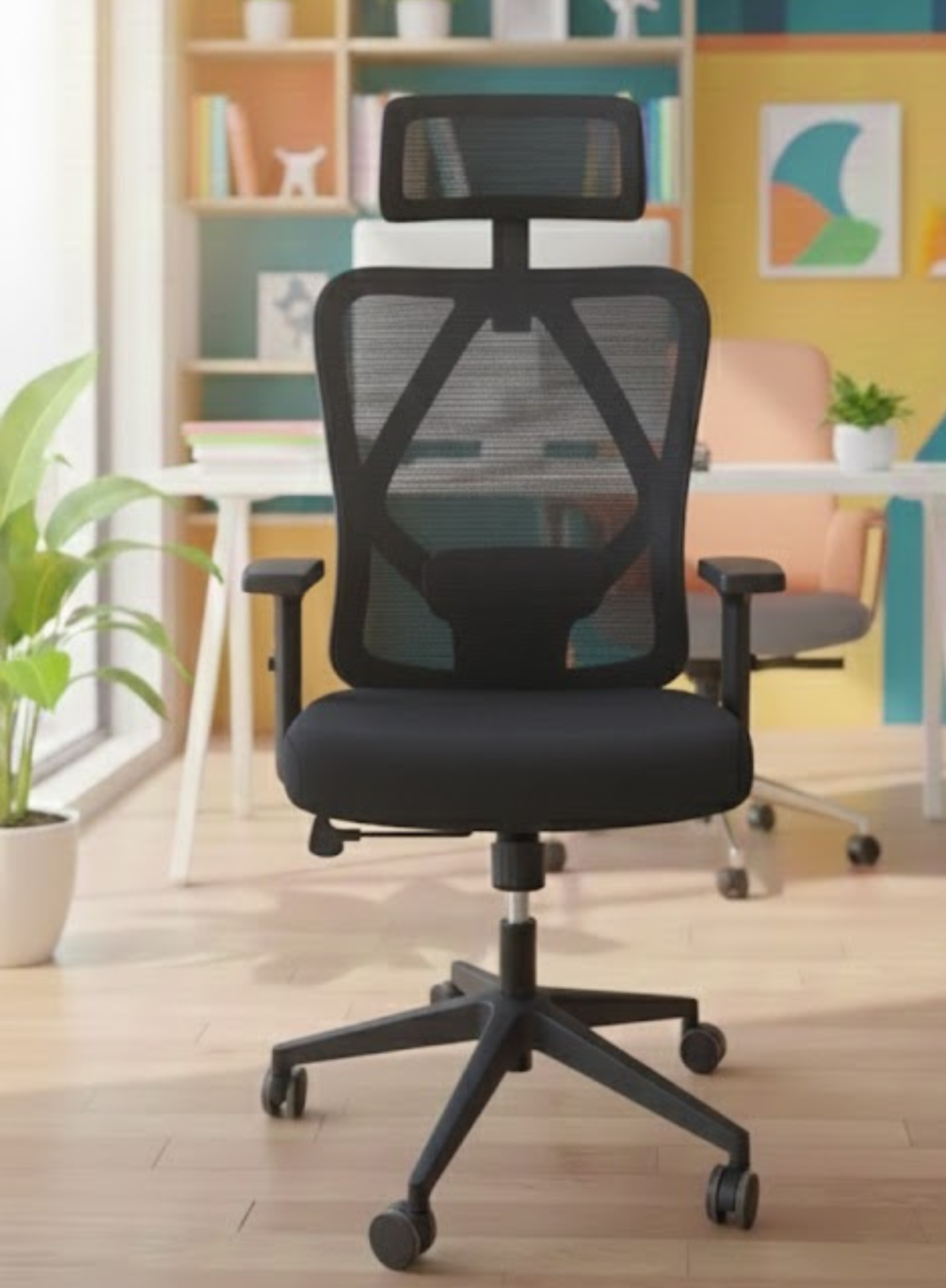 FURALUX NOVA — Ergonomic High‑Back Office Chair LY-M18