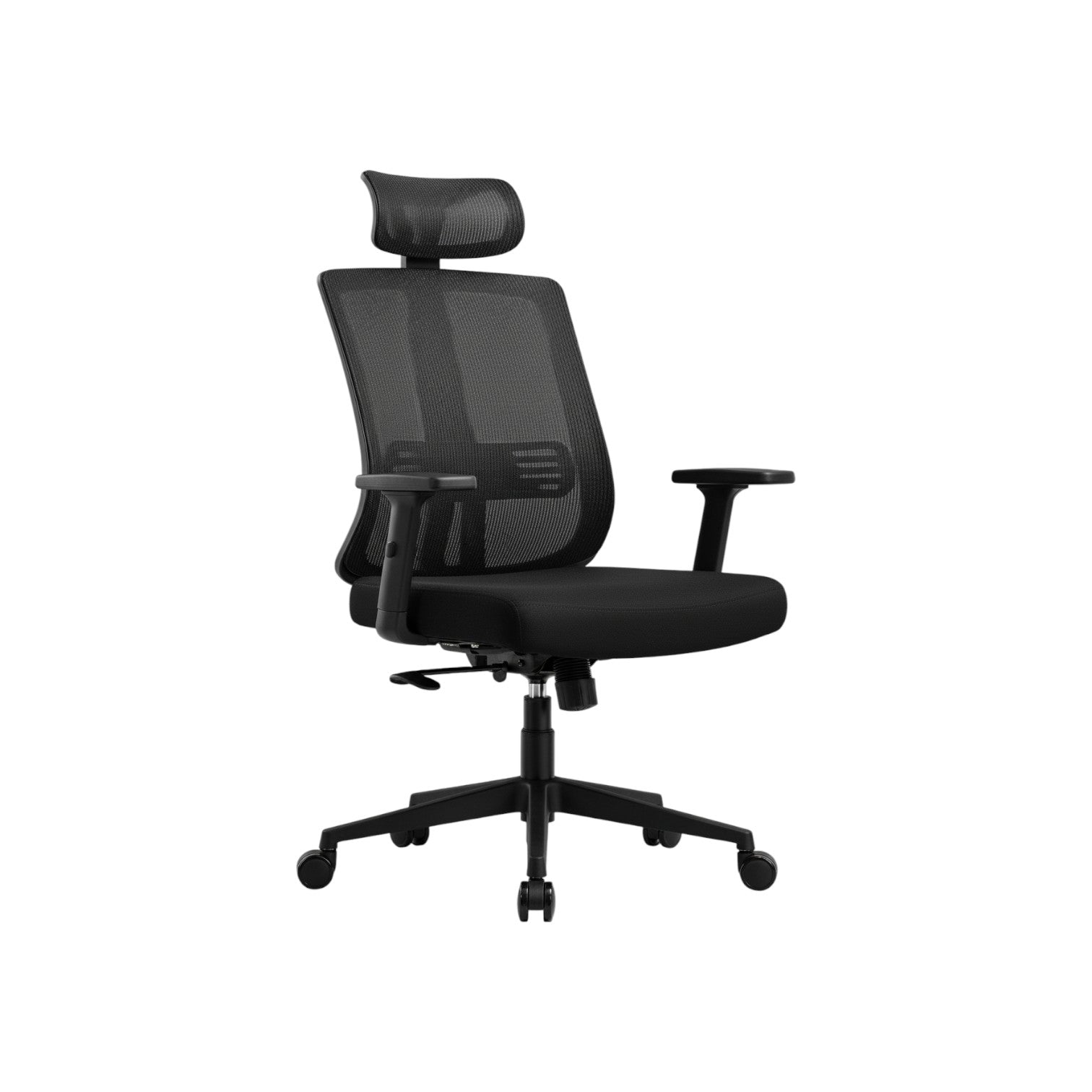 FURALUX Office Chair with Headrest &amp; Mesh Back FOCUS LY-SK10000H OFFICE MESH CHAIR