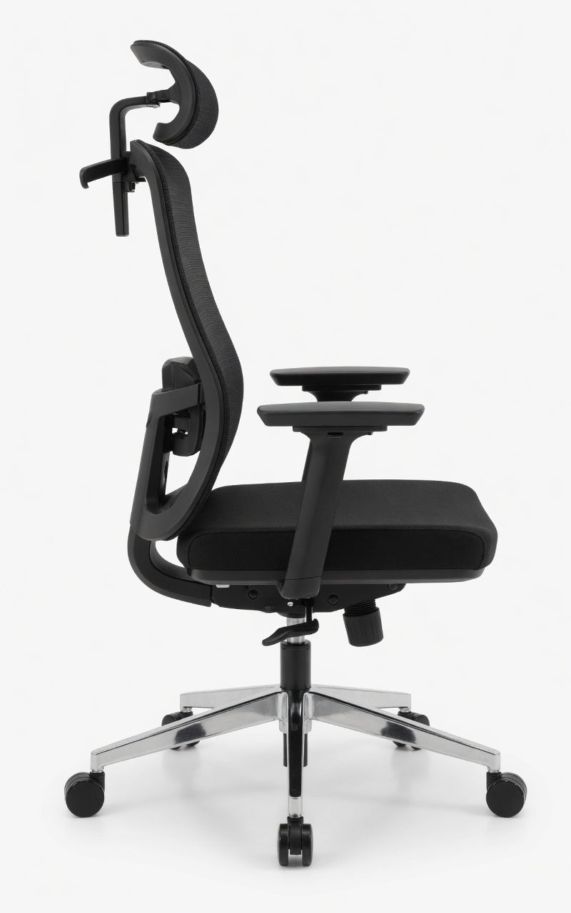 Furalux FR-2558 Ergonomic Mesh Office Chair with Headrest