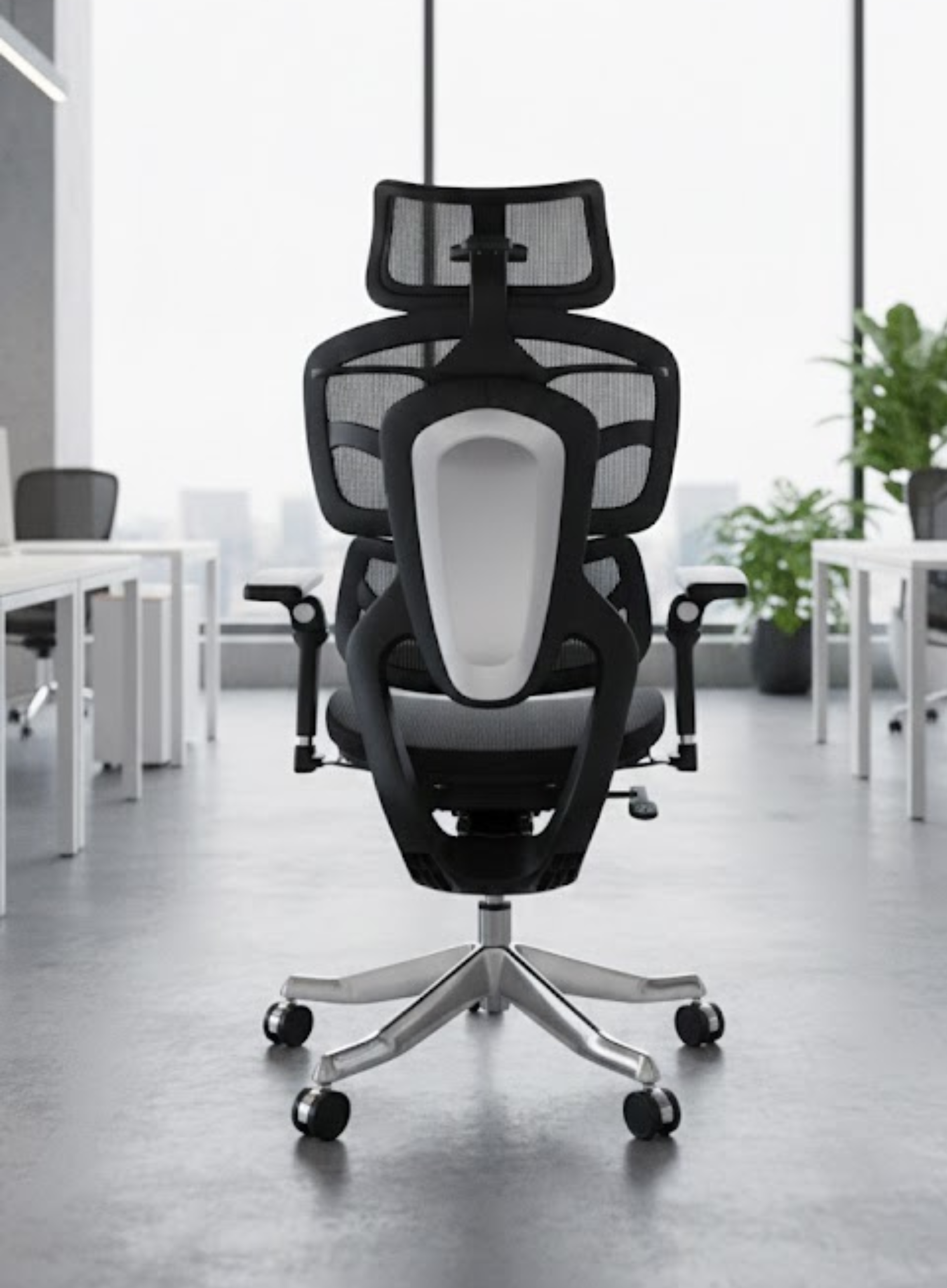 FURA ERGO PRO MAX- Premium Ergonomic Office Chair with Footrest (Up to 150 kg) 092GW