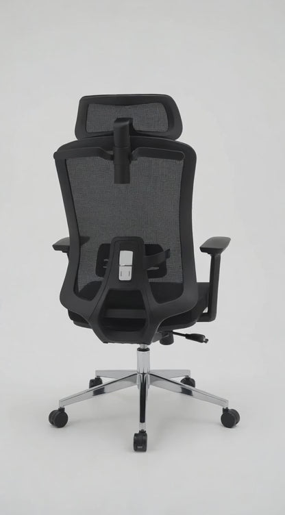 Furalux FR-2558 Ergonomic Mesh Office Chair with Headrest